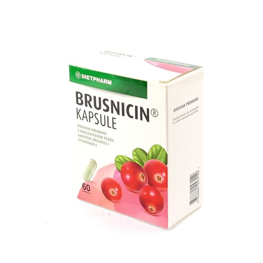 Brusnicin капсули за возрасни, 60 капсули :: ПЗУ Аптека Виа Фарм