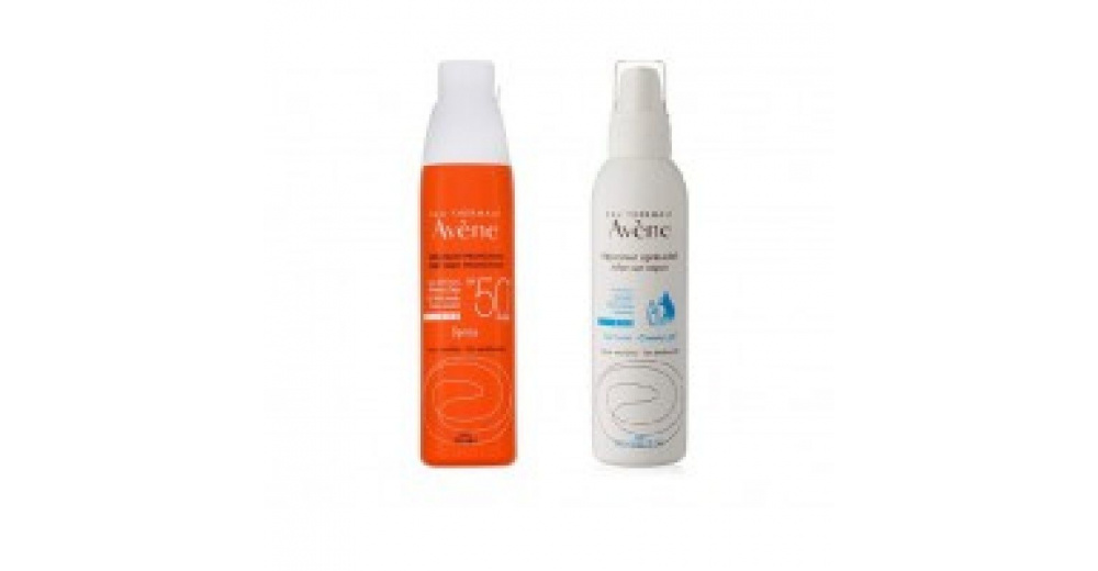 Avene СПРЕЈ СО ВИСОКА ЗАШТИТА SPF50 200ml+ГРАТИС ОБНОВУВАЧКИ КРЕМ ГЕЛ ...