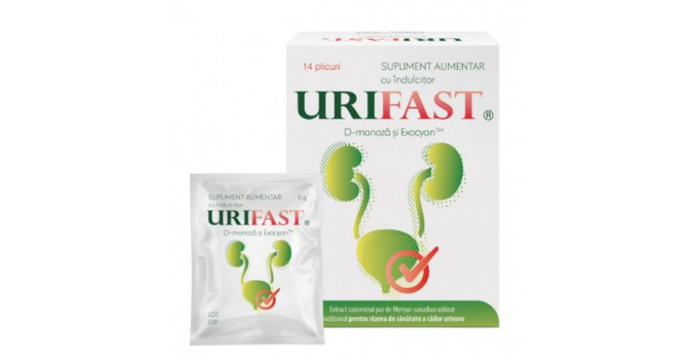 URIFAST ќесички, 14 ќесички :: ПЗУ Аптека Виа Фарм