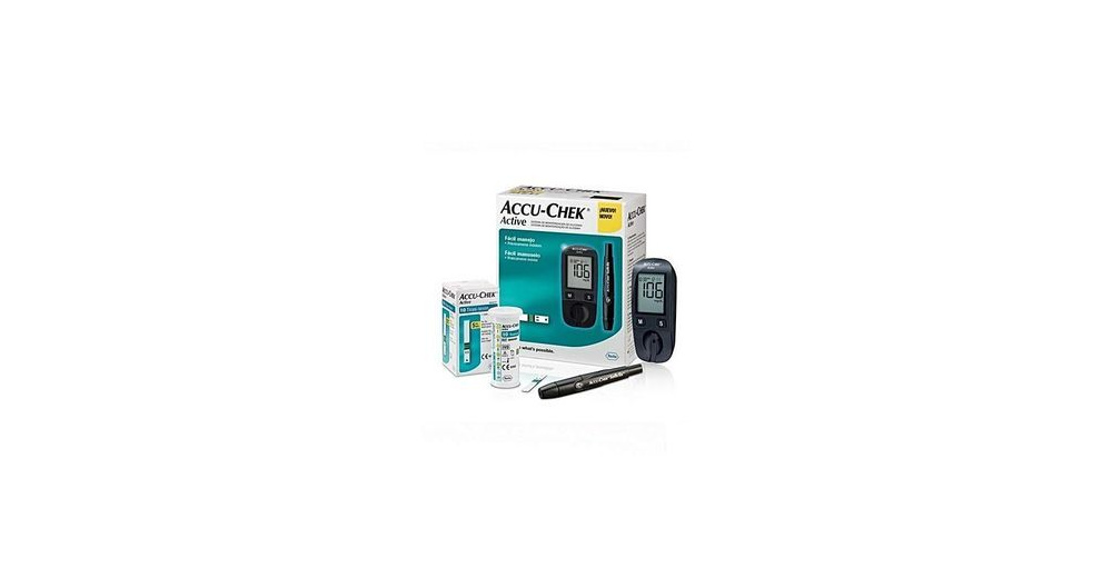 ACCU-CHEK Active апарат за мерење на шеќер во крв+ ACCU-CHEK Active ...
