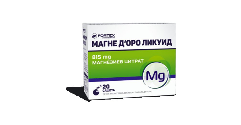 MAGNE DORO LIQUID ќесички, 20 ќесички :: ПЗУ Аптека Виа Фарм