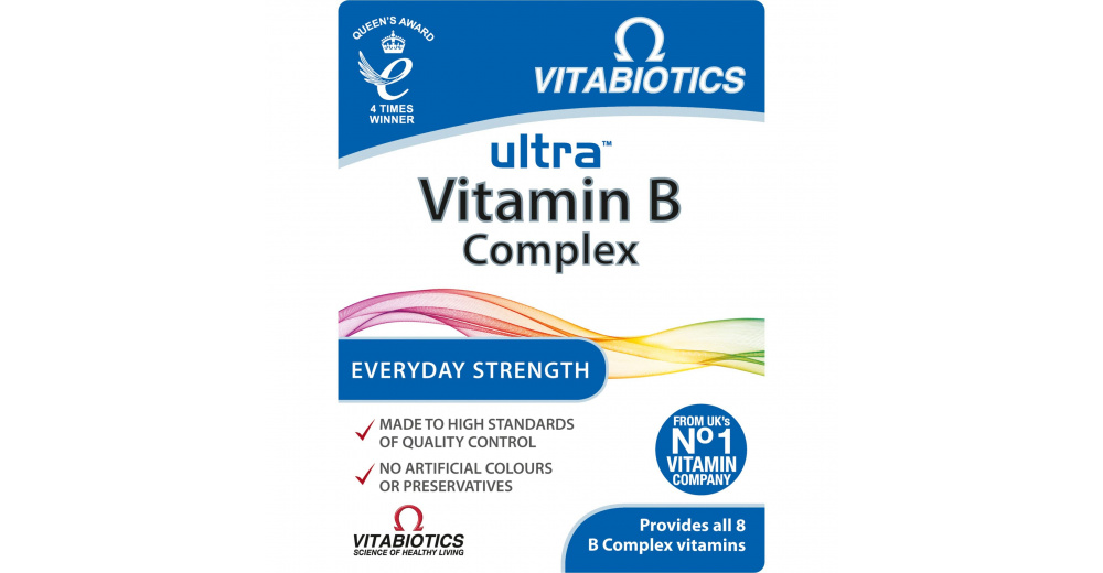 Ultra Vit B Complex таблети, 60 таблети :: ПЗУ Аптека Виа Фарм
