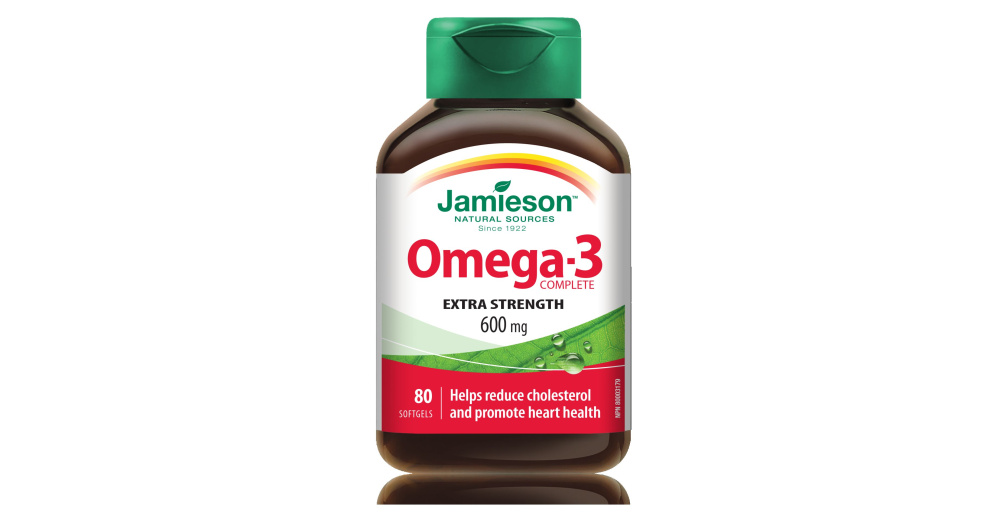Jamieson Omega3 600mg капсули, 80 капсули ПЗУ Аптека Виа Фарм