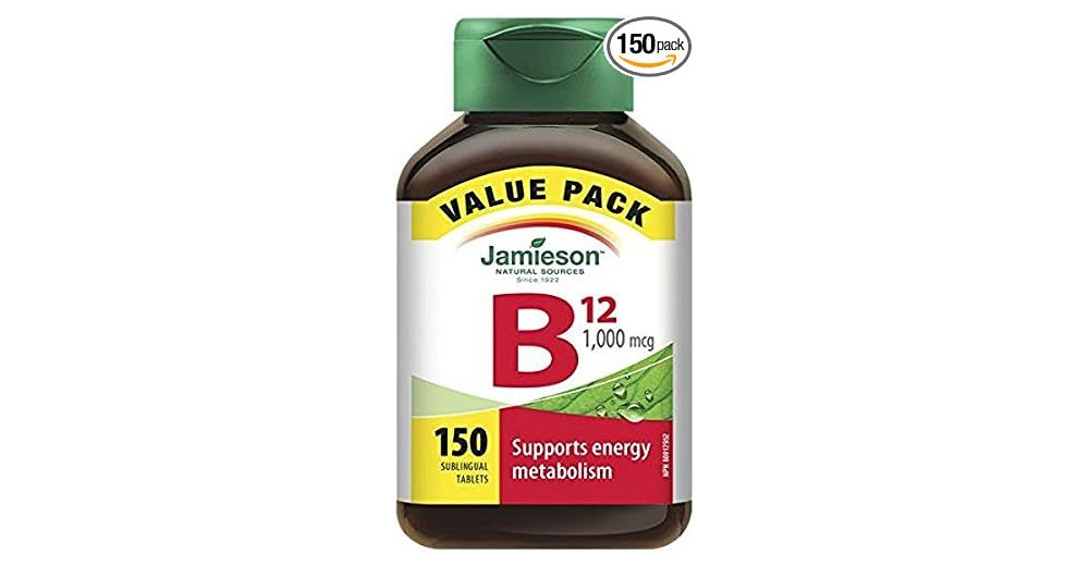 Jamieson B12 1000mcg таблети, 150 таблети ПЗУ Аптека Виа Фарм