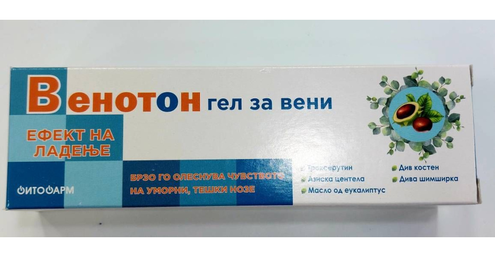 Venoton гел за вени 100ml :: ПЗУ Аптека Виа Фарм